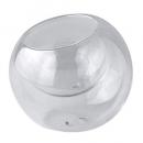 SPICE LABO GLASS ガラスダブルウォールラウンドドーム クリア Mサイズ 2個セット