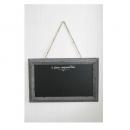 ブリキ ブラックボード 黒板 ディスプレイ お知らせ メニューボード 店頭 木製 伝言板