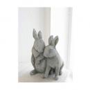 インテグレートラビット オブジェ うさぎ ディスプレイ 置物 アンティーク調 動物 かわいい