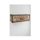 ウッドトランク ウォールドロワー アンティーク調 ディスプレイ ケース 収納 おしゃれ 棚 壁掛