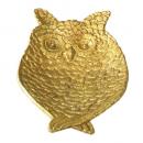 SPICE GOUDY クラシカルトレイ フクロウ ゴールド 2個セット ゴージャス 幅8.5