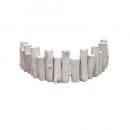 SPICE アンクルファイアウッド ホワイト Sサイズ 2個セット カジュアル 高さ9