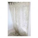 ローズ ラスティカーテン ナチュラル ファブリック おしゃれ 天然素材 リネン 麻 薔薇