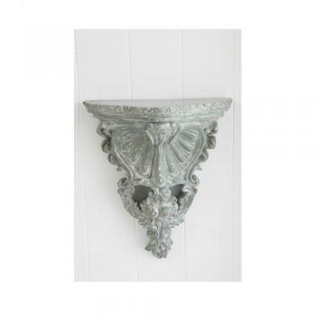 ロココ ウォールデコ 台 壁掛け ロココ調 ヨーロピアン シェルフ 棚 おしゃれ アンティーク調