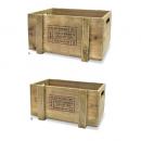 ジェントルガーデンボックスB 木箱 アンティーク ガーデン SL2個セット 幅270~330