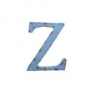 リサイクルアイアン ミニアルファベット オブジェ Z ウォールデコ インテリア アンティーク DIY