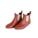 SPICE ワンダーサイドゴアブーツ レッドブラウン 39(24.5cm)サイズ 長靴 雨 おしゃれ