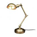 アンティークブラスランプシェードA ゴールド おしゃれ 机 テーブル 電球無し シェード幅120