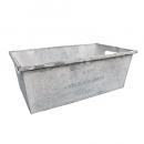 R.T.コンテナWH アンティーク調 プランター 鉢 ブリキ おしゃれ コンテナ 幅370