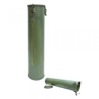 カートリッジボックスC 缶 ディスプレイ グリーン 緑 収納 小物入れ フタ付き アンティーク調