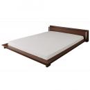 モダンライト付きフロアベッド【Yuragi】ゆらぎ　【ボンネルコイルマットレス付き】