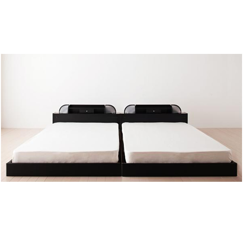 照明・コンセント付きフロアベッド【Diner】ダイナー