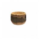 ウッドポットサキュラントL プランター 天然木 ナチュラル 切り株 フラワーポット 直径200