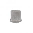 セメントポットサークルM 4個セット フラワーポット モダン シンプル グレー 直径100