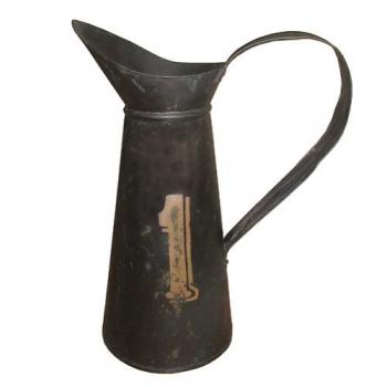 アイアンペイントピッチャーA-BR ブラウン プランター ディスプレイ インテリア雑貨 高さ300