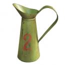 アイアンペイントピッチャーA-GR グリーン プランター ディスプレイ インテリア雑貨 高さ300