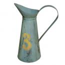 アイアンペイントピッチャーA-AB アクアブループランター ディスプレイ インテリア雑貨 高さ300