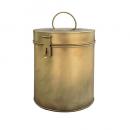 タゴールコラムボックスGD ハンドメイド 小物入れ インテリア雑貨 ディスプレイ 直径195