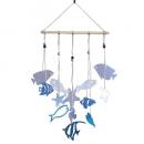 SPICE sway sway ネオンカラーバーモビール フィッシュ 2個セット ブルー 長さ50