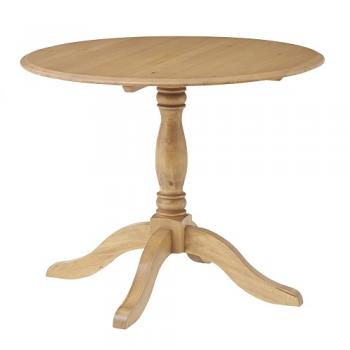 ラウンドダイニングテーブル 天然木 ナチュラル 円卓 シンプル パイン材 直径90