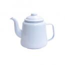 ティーポット 無地 ホーロー キッチン用品 シンプル おしゃれ かわいい お茶 紅茶 コーヒー