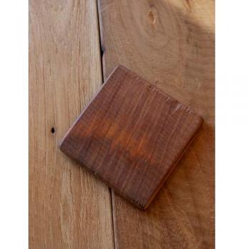 チーク古材のコースター 木製 コップ敷き キッチン用品 ナチュラル シンプル 温もり雑貨 ウッド