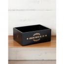 ブラックペイントボックスM 木製 黒 ブラック 収納 BOX シック おしゃれ 使いやすい 箱