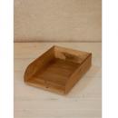 チーク書類トレーA4 木製 チーク 古材 収納 ケース ナチュラル おしゃれ 便利 ラック