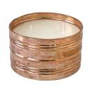 SPICE ブリキ缶入り ピラーアロマキャンドル ジャスミン Lサイズ 2個セット 高さ7.5