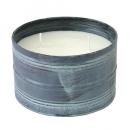 SPICE ブリキ缶入り ピラーアロマキャンドル スウィートバジル Lサイズ 2個セット 高さ7.5