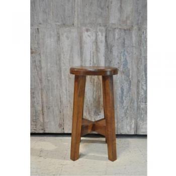 J-スツール シンプル 木製 1人用 背もたれ無し ナチュラル 天然素材 カントリー パイン材