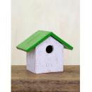 バードハウスボックス グリーン 小物入れ 小箱 かわいい オブジェ ディスプレイ 木製 BOX