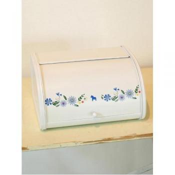 ローラートップブレッド缶 S お花 4個セット 調味料 ケース パン 保存ケース フラワー柄