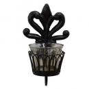 SPICE アイアン壁掛けキャンドルホルダー おしゃれ エレガント 2個セット 高さ17