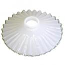 ミルクグラス シェード フレンチ ランプシェード かわいい レトロ おしゃれ ガラス 乳白色