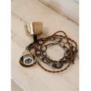 引掛シーリング付灯具usタイプE26用100cmカバー付 真鍮