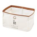 収納ボックス カジュアル おしゃれ ホワイト 収納ケース 整理 折りたたみ 幅22