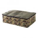 ベッド下収納ケース ボックス カジュアル カモフラ柄 グリーン 収納ケース 綿 整理 幅59
