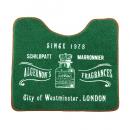 トイレマット かっこいい おしゃれな空間 英語 トイレ グリーン アクリル アメリカン 幅55