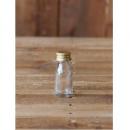 スモールボトル 15ml 12個セット アンティーク調 保存容器 ガラス 瓶 おしゃれ かわいい