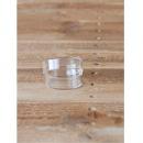 2インチシャーレ ガラス 皿 小物入れ ガラスケース おしゃれ 英字 透明