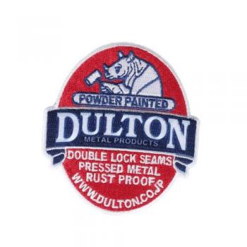 DULTON WAPPEN B METAL PRODUCTS ワッペン レッド 幅7.3