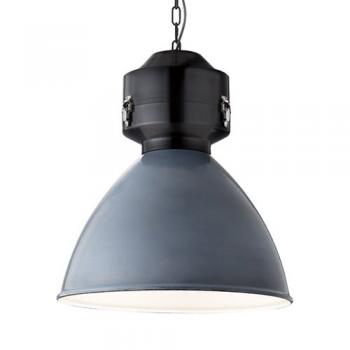 グラビティエナメルペンダント 白熱球付き ビンテージグレー おしゃれ 天井照明 直径49.5