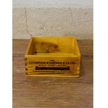 リミテッドボックス 木製 収納 アンティーク調 おしゃれ 使いやすい 箱 パイン材 ケース