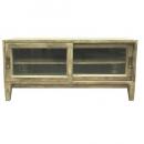 マンゴーウッドTV ボード ライトブラウン 木製 シンプル アンティーク調 北欧テイスト 幅90