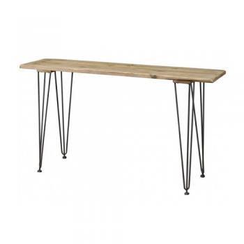 SPICE ウッドカウンターテーブル 木製 アイアン シンプル ナチュラル 机 幅148