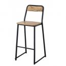 ANCIENT FRAME BAR CHAIR 2脚セット 椅子 木製 ナチュラル 高さ102