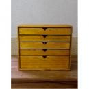 アクセサリーチェスト 木製 収納 アンティーク調 おしゃれ 整理 箱 パイン材 引出し