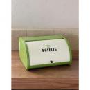 ローラートップブレッド缶 POT  調味料 ケース パン 保存ケース カフェ かわいい 緑