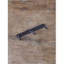 アイアンハンガー3 アンティーク調 おしゃれ かわいい 鉄 壁掛け 3連 コート 帽子 小物掛け